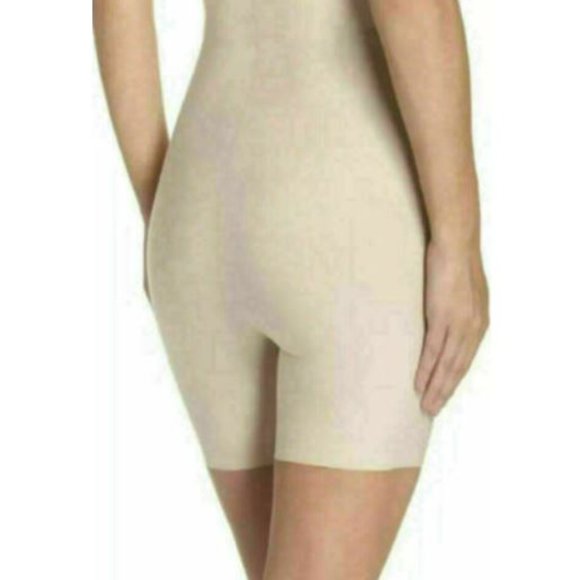 New!! Yummie Women's 2 Pack Black Nude High Waist Shaping Short NEW! - Picture 3 of 5